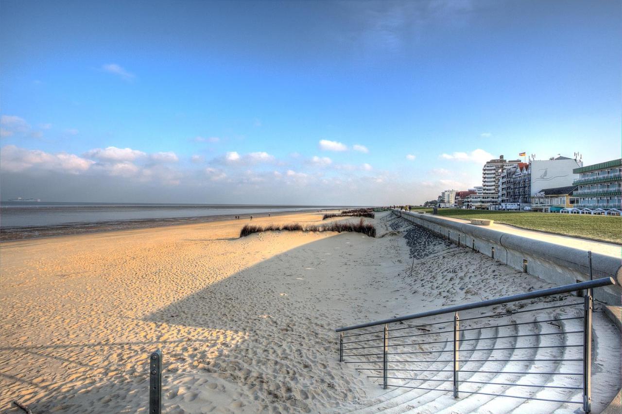 Duhnentraum Bestlage Am Sandstrand, Balkon,Meerblick, Parkplatz, Aufzug, Wlan, Bettwaesche,Handtuecher,Netflix Uvm Cuxhaven Luaran gambar
